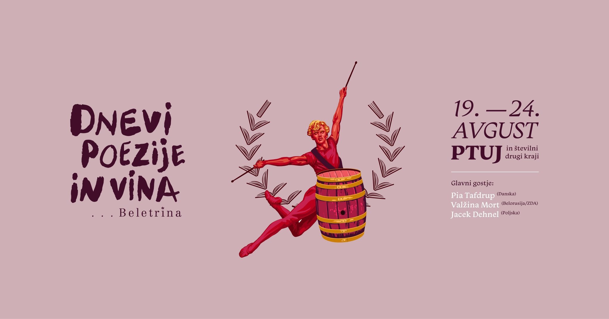 Ko se združijo poezija, vino in tolmačenje: Dnevi poezije in vina 2024